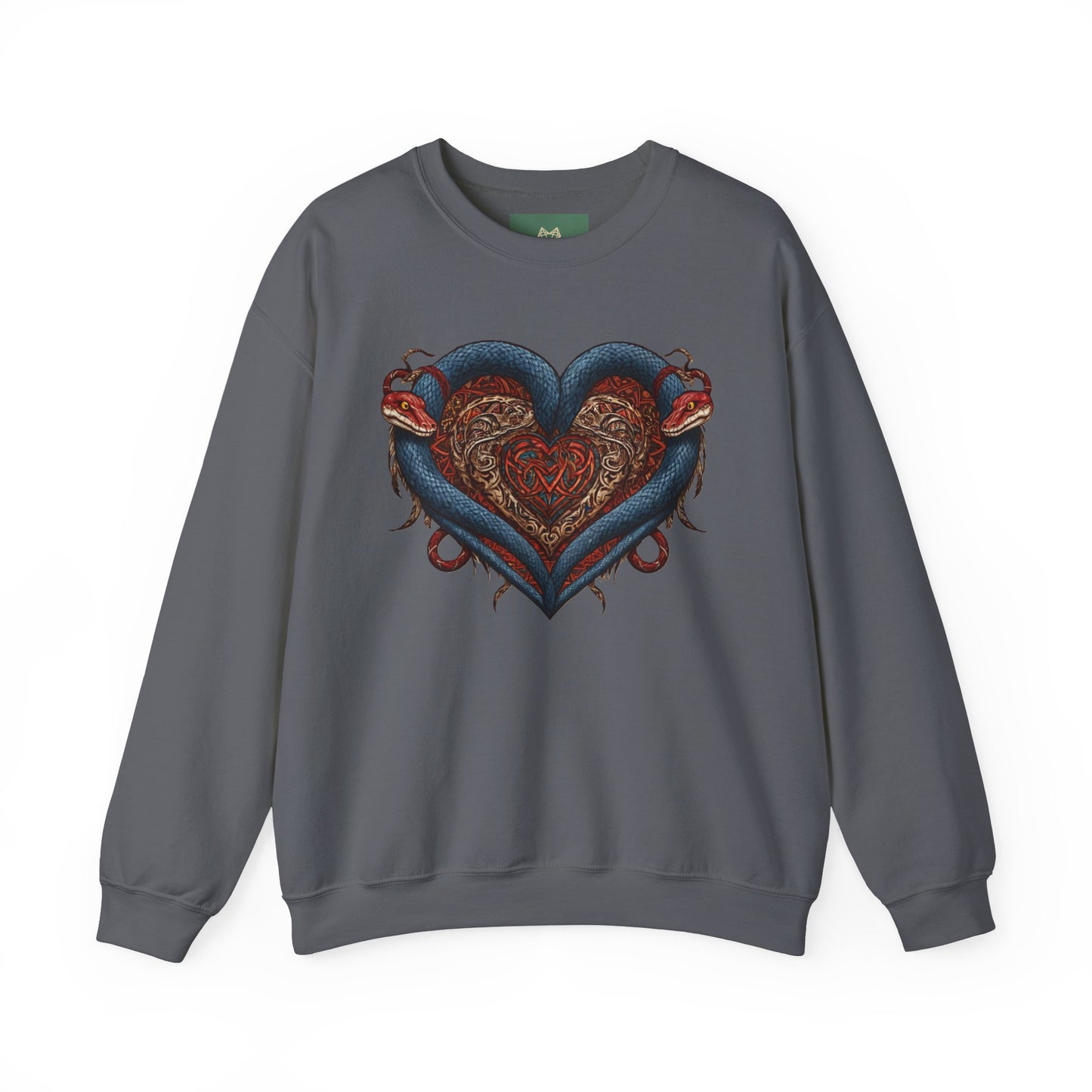 Heart of Ink Unisex Heavy Blend Crewneck Sweatshirt - Cozy Artistic Pullover