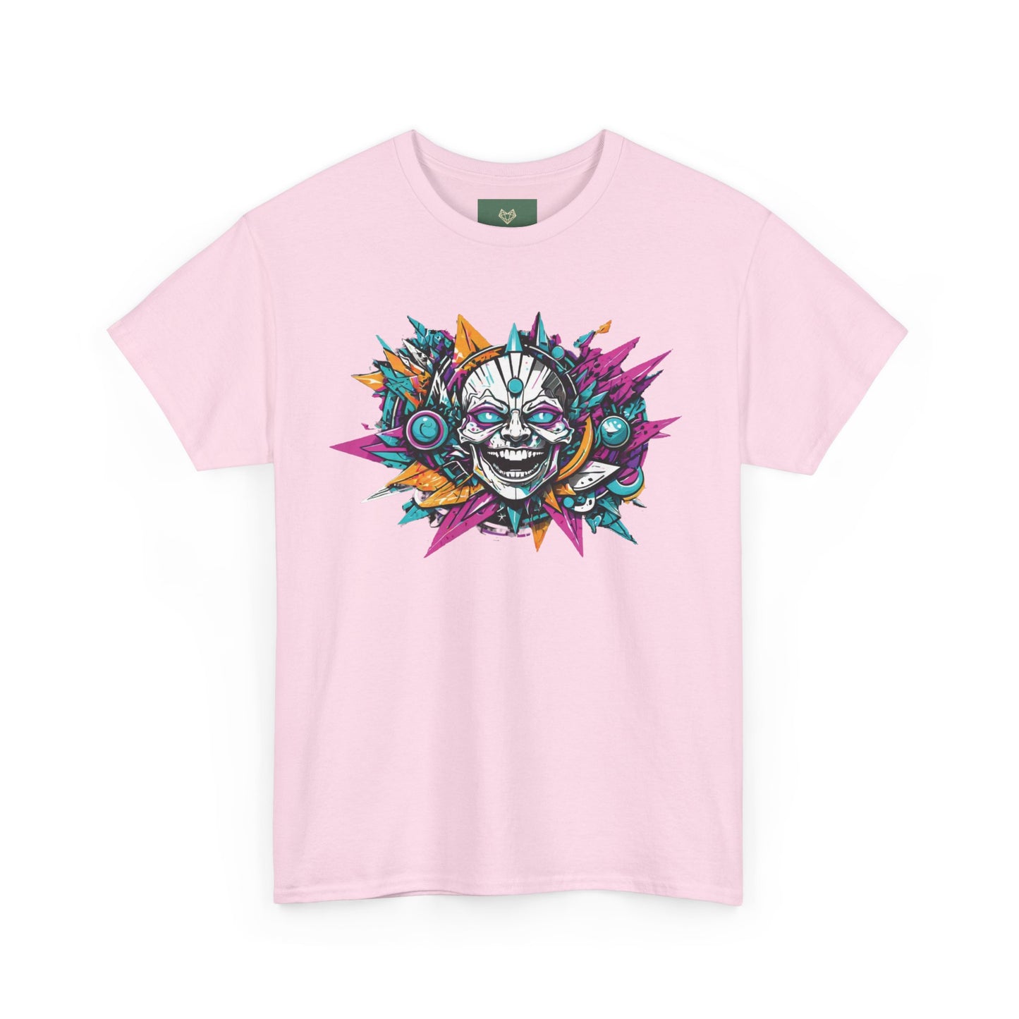 Colorful Graphic Tee - Unisex Heavy Cotton T-Shirt with Vibrant Art Design