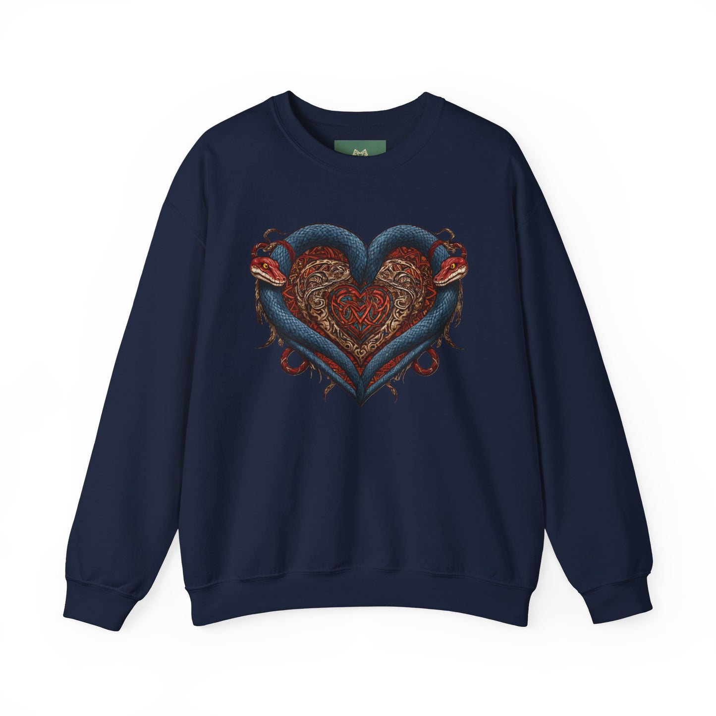 Heart of Ink Unisex Heavy Blend Crewneck Sweatshirt - Cozy Artistic Pullover