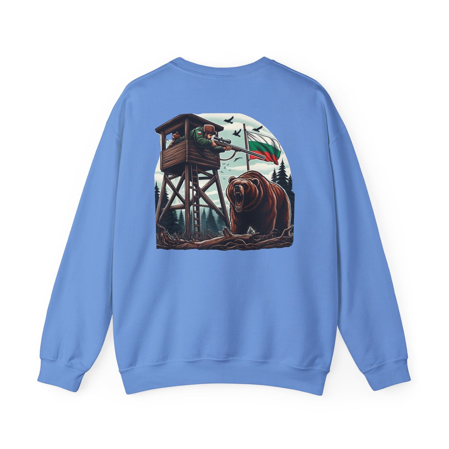 Adventure Awaits Unisex Heavy Blend™ Crewneck Sweatshirt - Outdoor Lover's Apparel