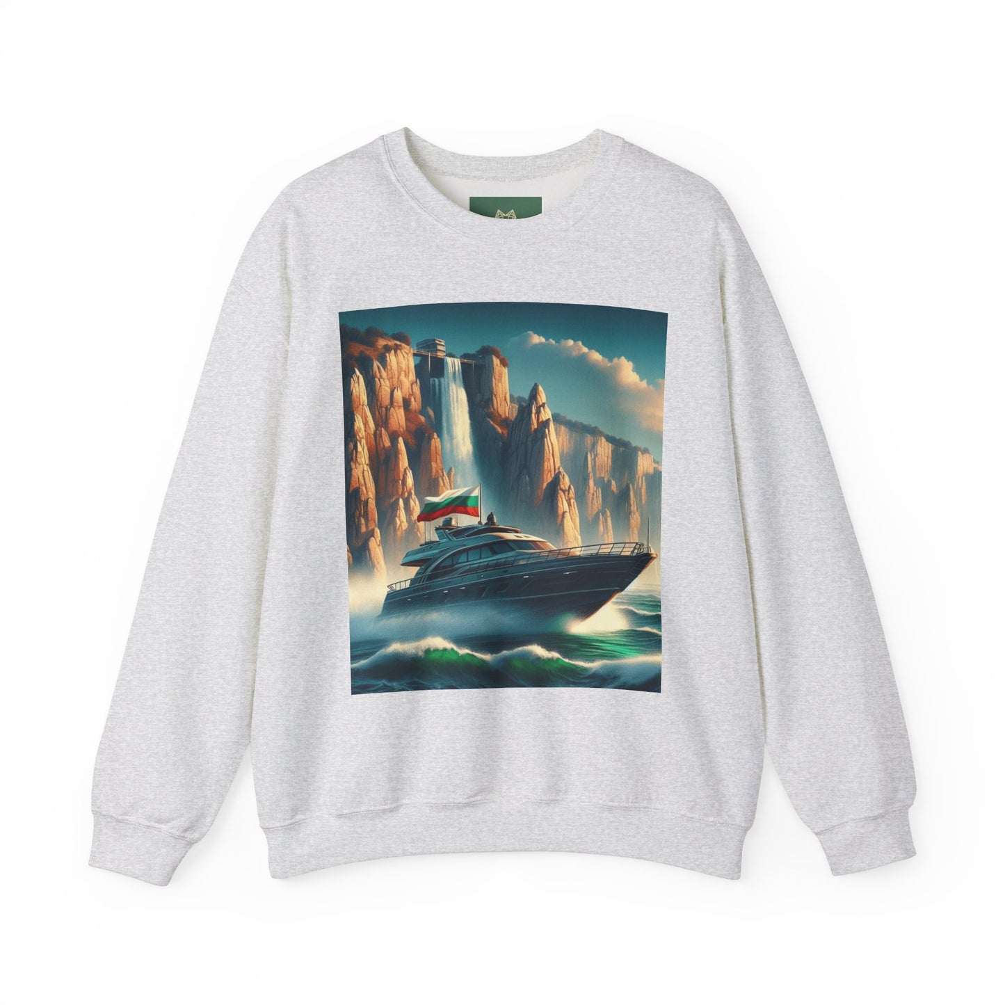 Nautical Adventure Crewneck Sweatshirt - Perfect for Travelers