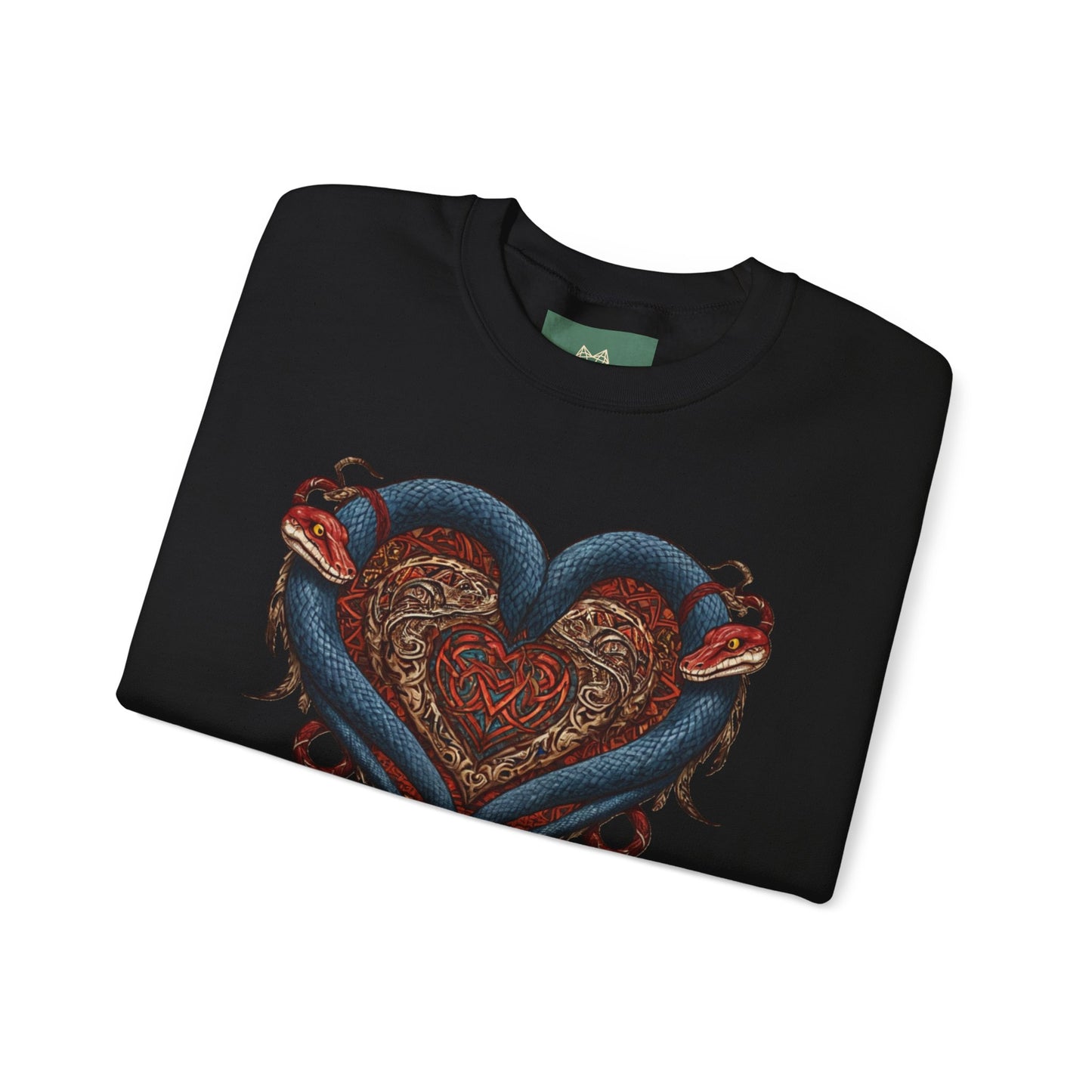 Heart of Ink Unisex Heavy Blend Crewneck Sweatshirt - Cozy Artistic Pullover