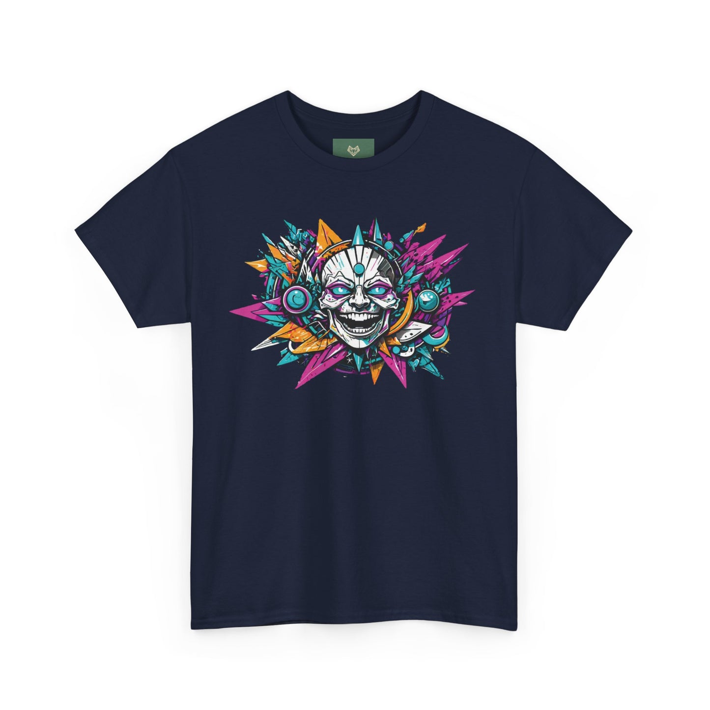 Colorful Graphic Tee - Unisex Heavy Cotton T-Shirt with Vibrant Art Design