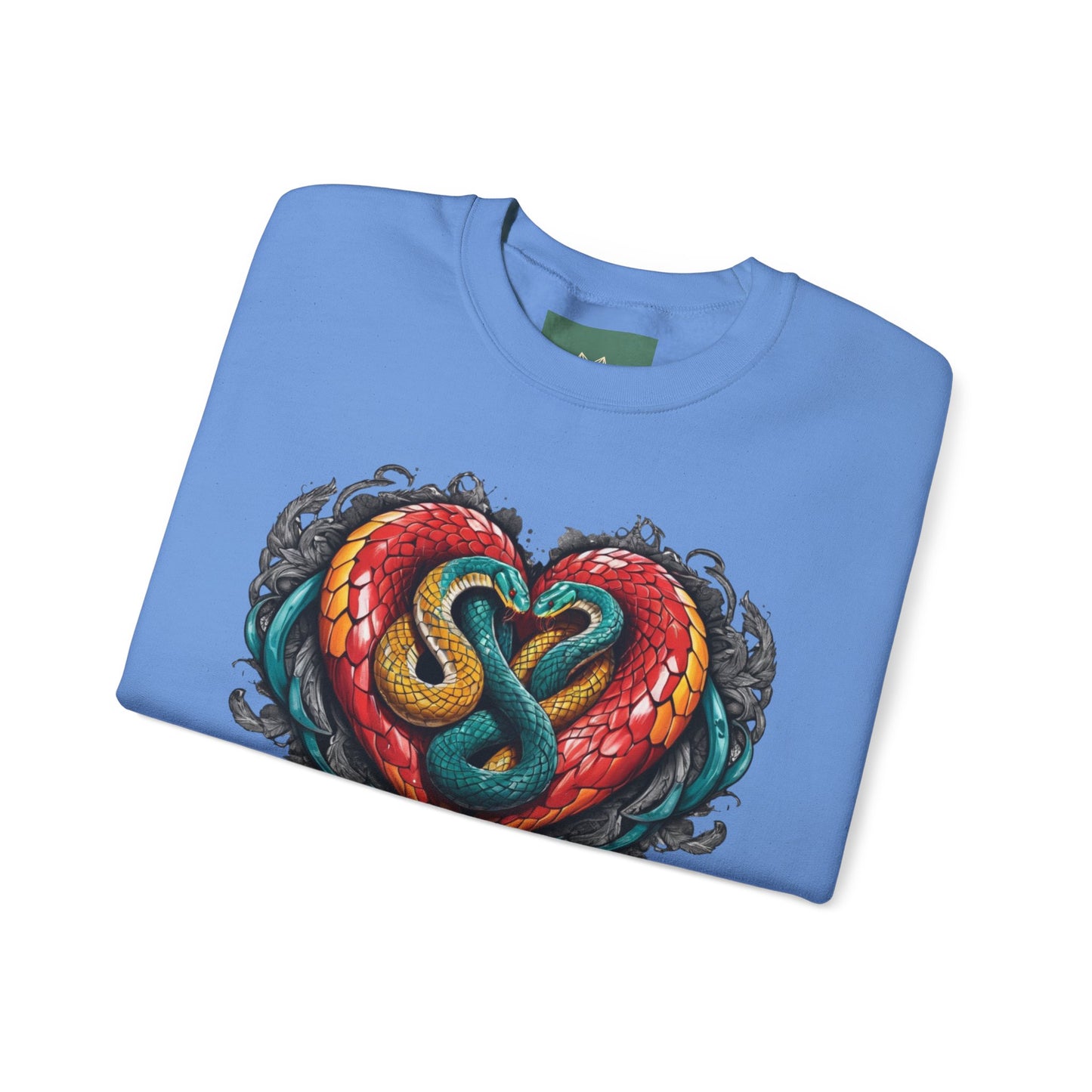 Colorful Serpent Heart Sweatshirt