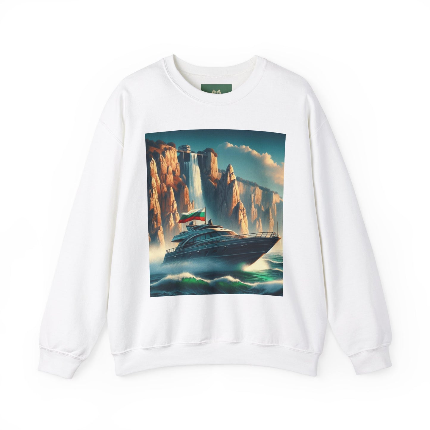 Nautical Adventure Crewneck Sweatshirt - Perfect for Travelers