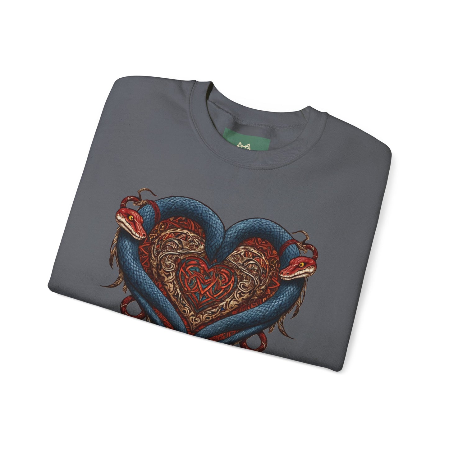 Heart of Ink Unisex Heavy Blend Crewneck Sweatshirt - Cozy Artistic Pullover