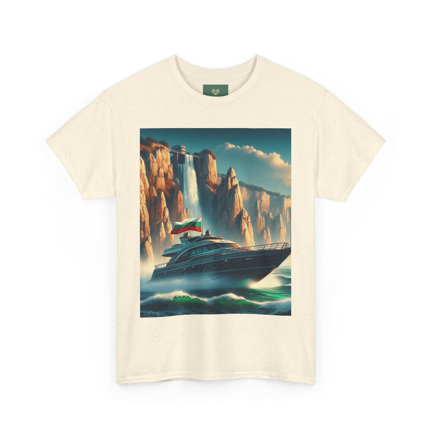 Ocean View Yacht Unisex Heavy Cotton Tee - Perfect for Nautical Lovers and Summer Adventures