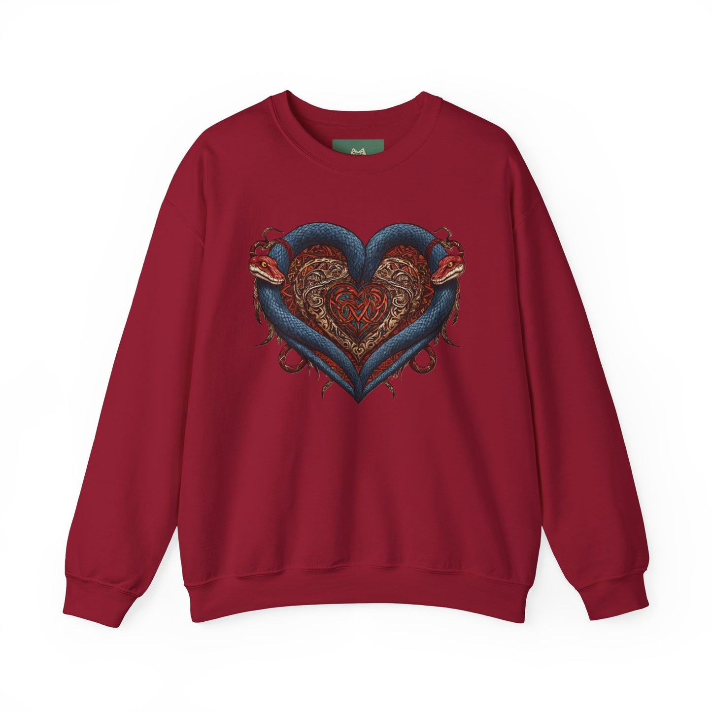 Heart of Ink Unisex Heavy Blend Crewneck Sweatshirt - Cozy Artistic Pullover