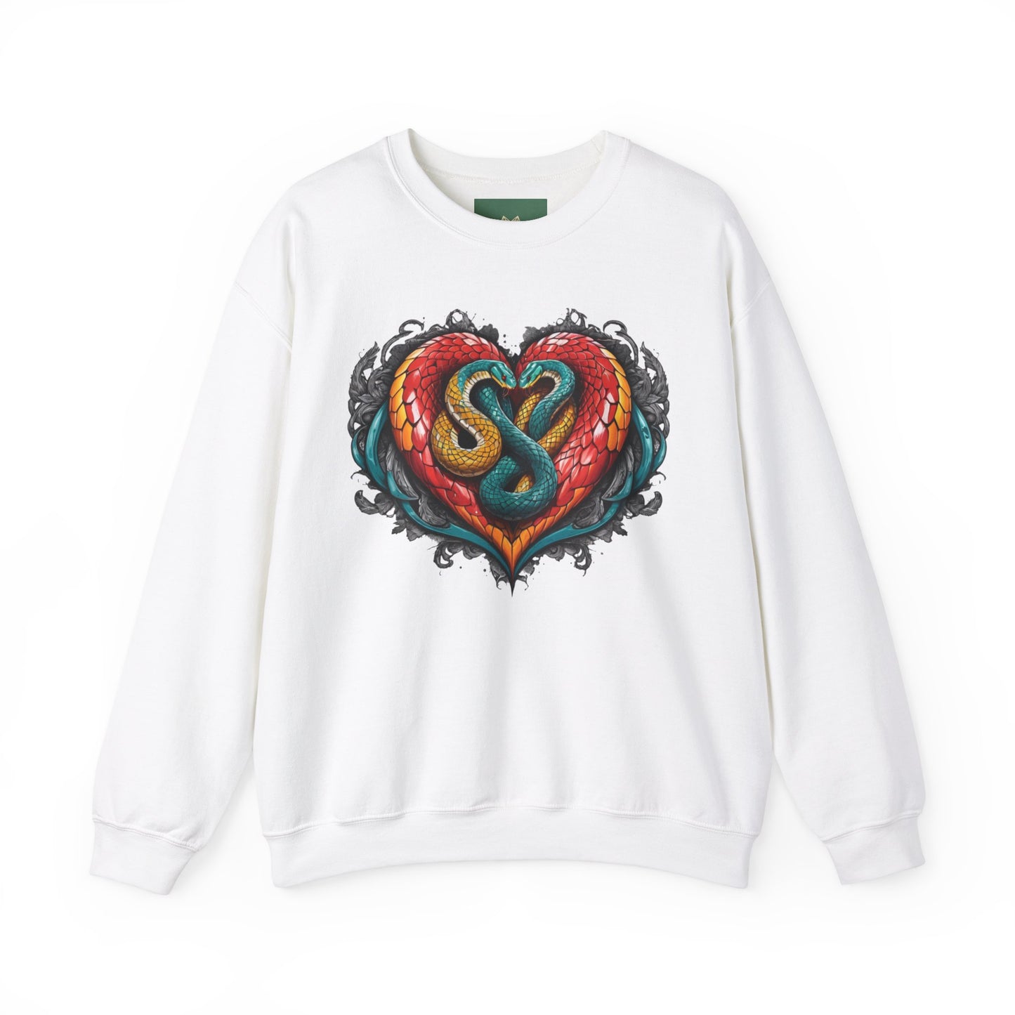 Colorful Serpent Heart Sweatshirt