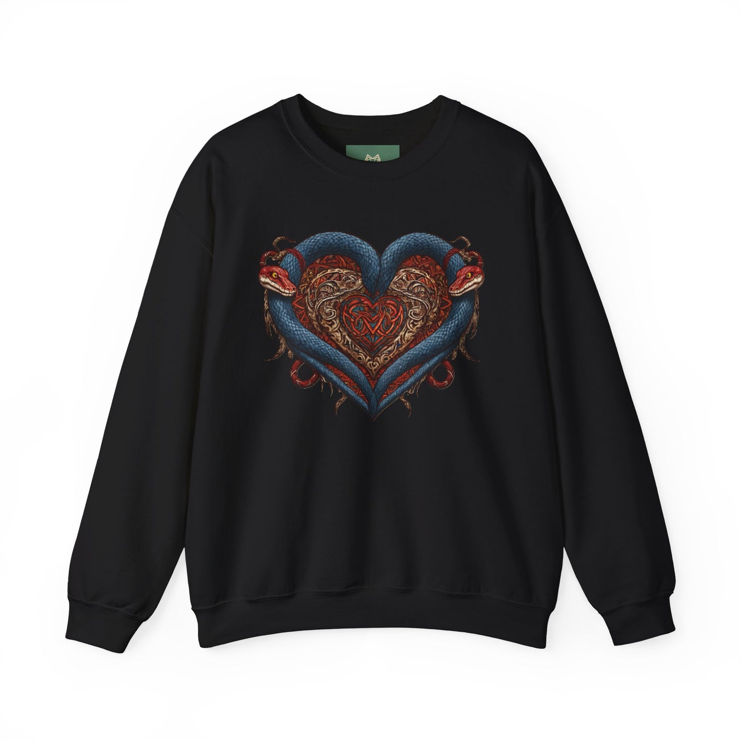 Heart of Ink Unisex Heavy Blend Crewneck Sweatshirt - Cozy Artistic Pullover