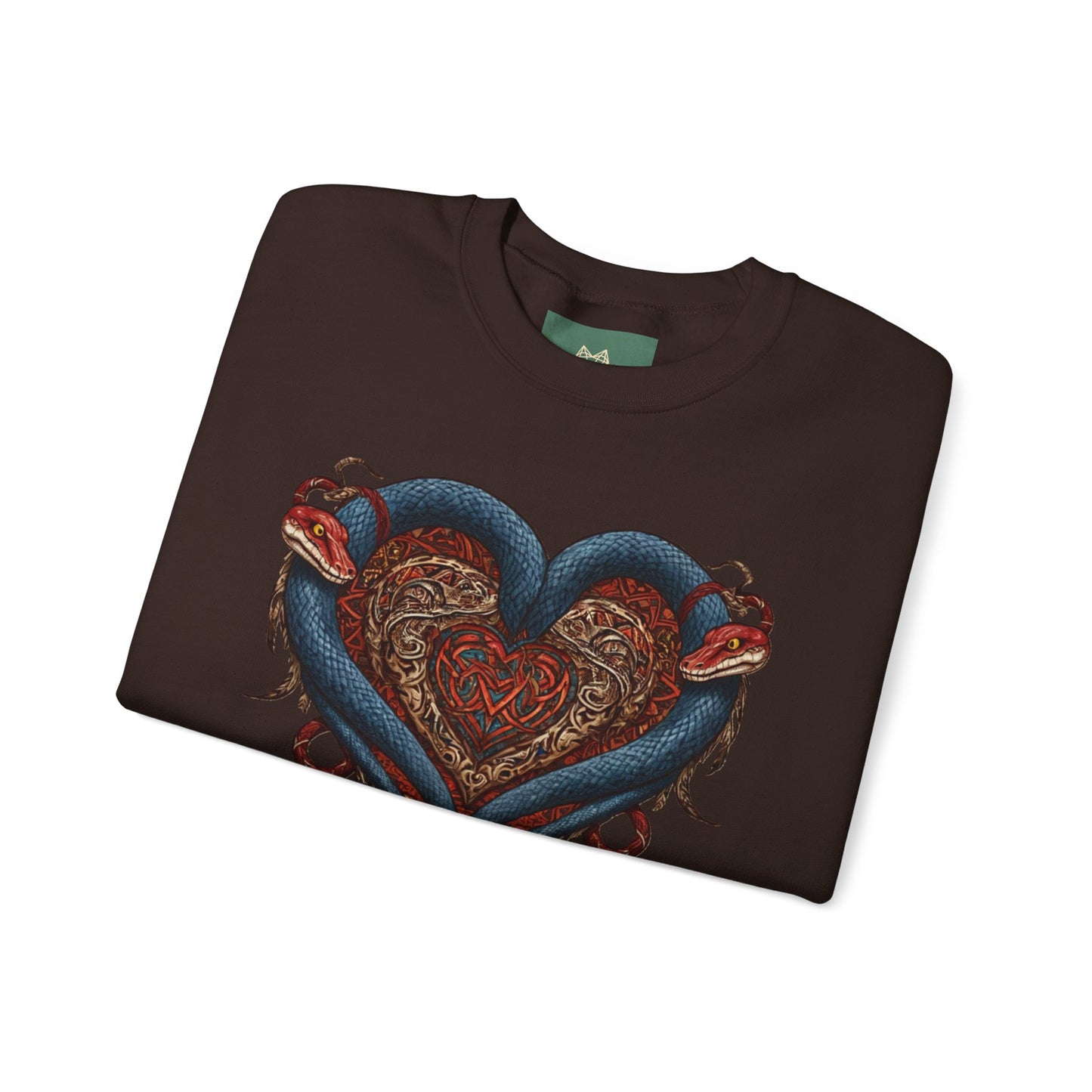 Heart of Ink Unisex Heavy Blend Crewneck Sweatshirt - Cozy Artistic Pullover