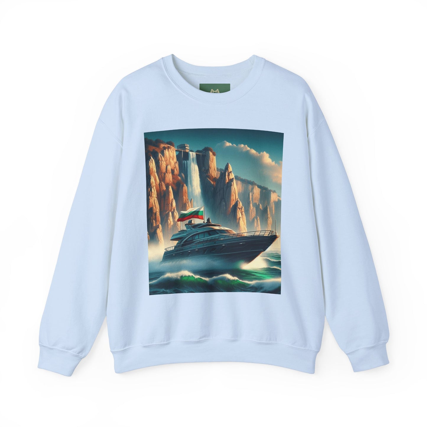 Nautical Adventure Crewneck Sweatshirt - Perfect for Travelers