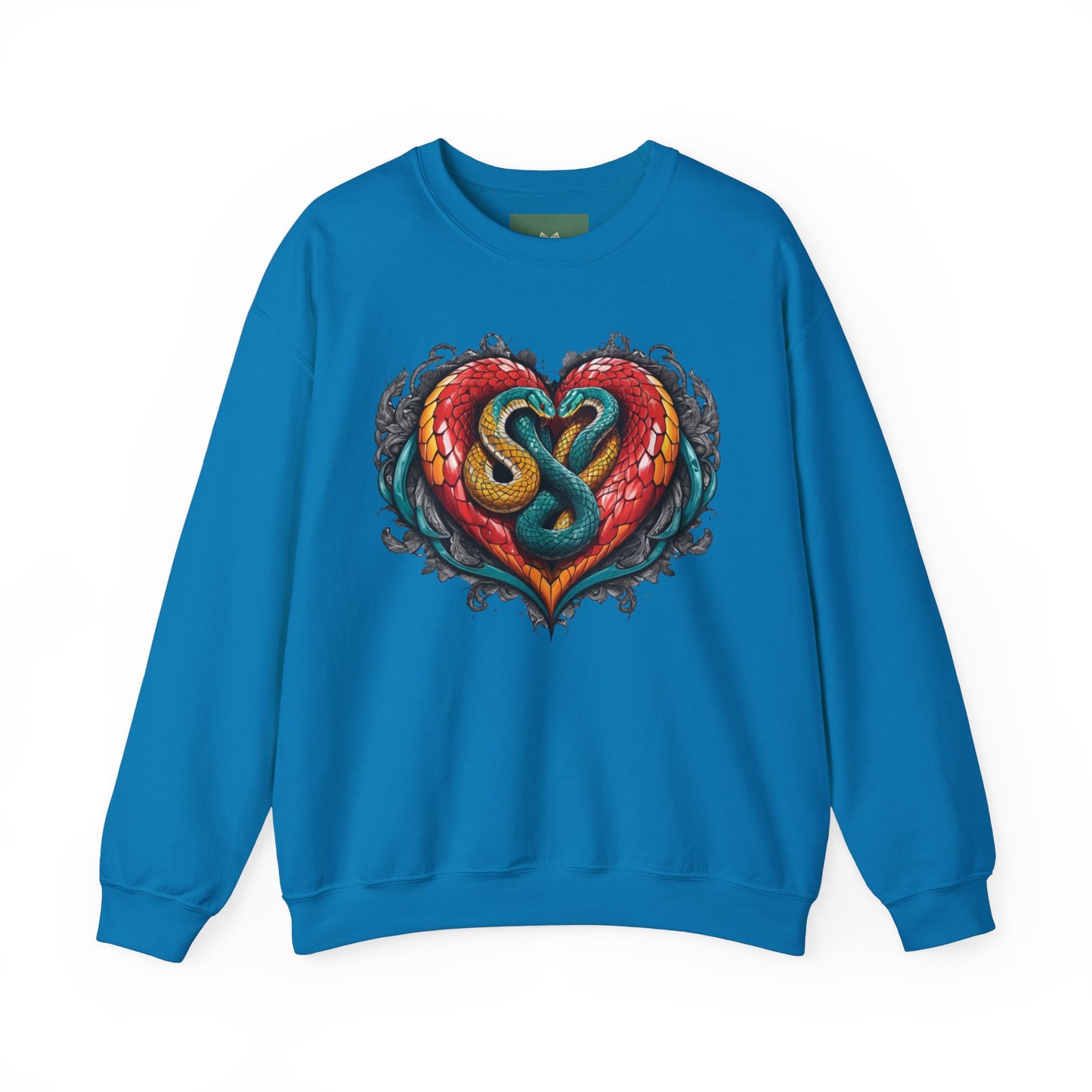 Colorful Serpent Heart Sweatshirt