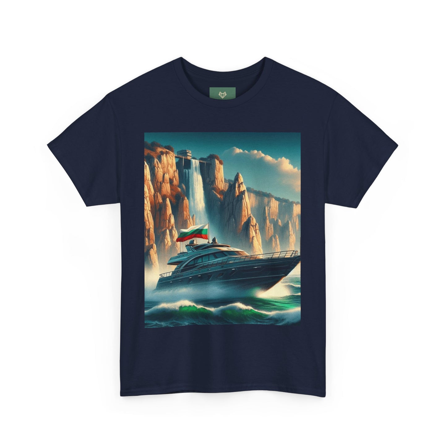 Ocean View Yacht Unisex Heavy Cotton Tee - Perfect for Nautical Lovers and Summer Adventures