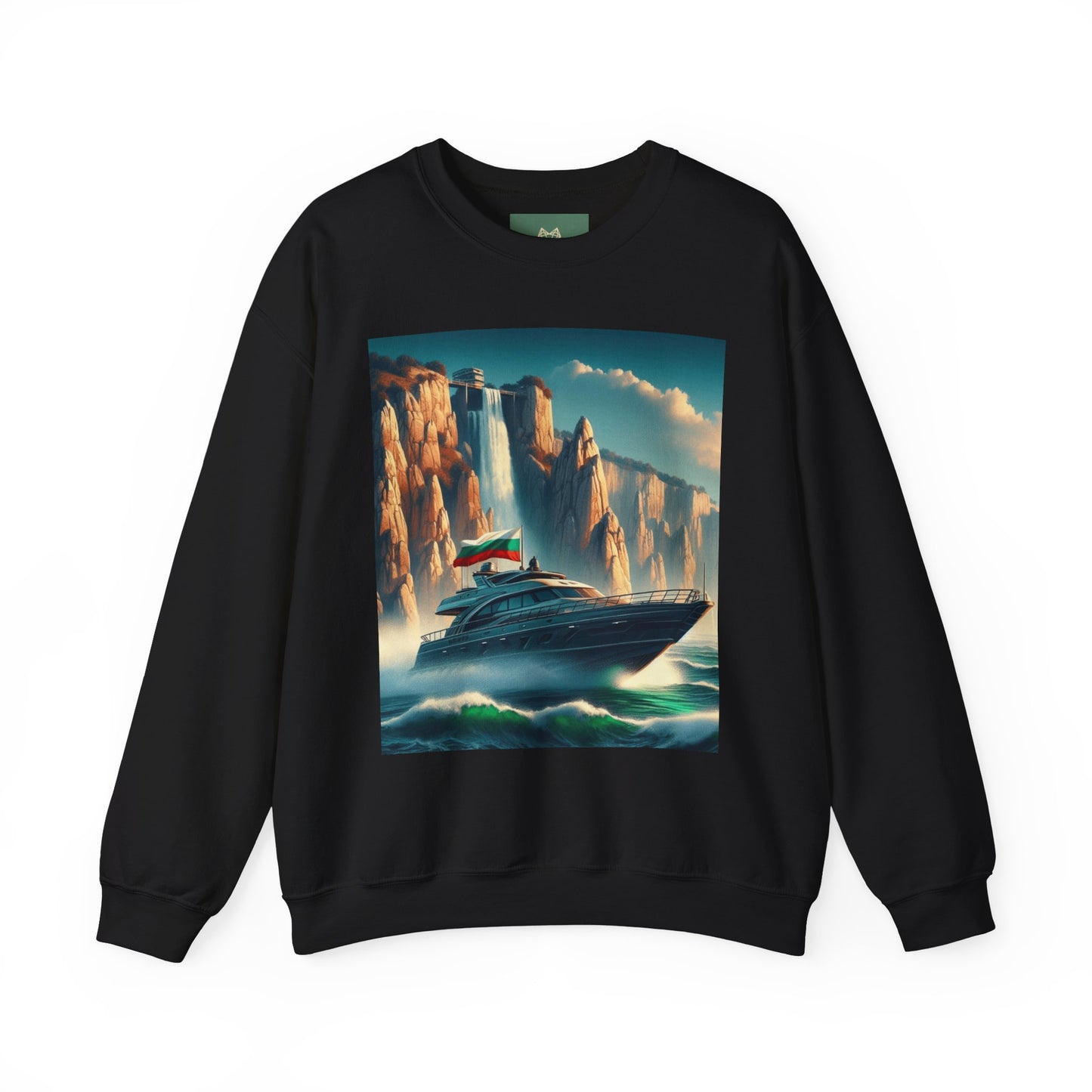 Nautical Adventure Crewneck Sweatshirt - Perfect for Travelers