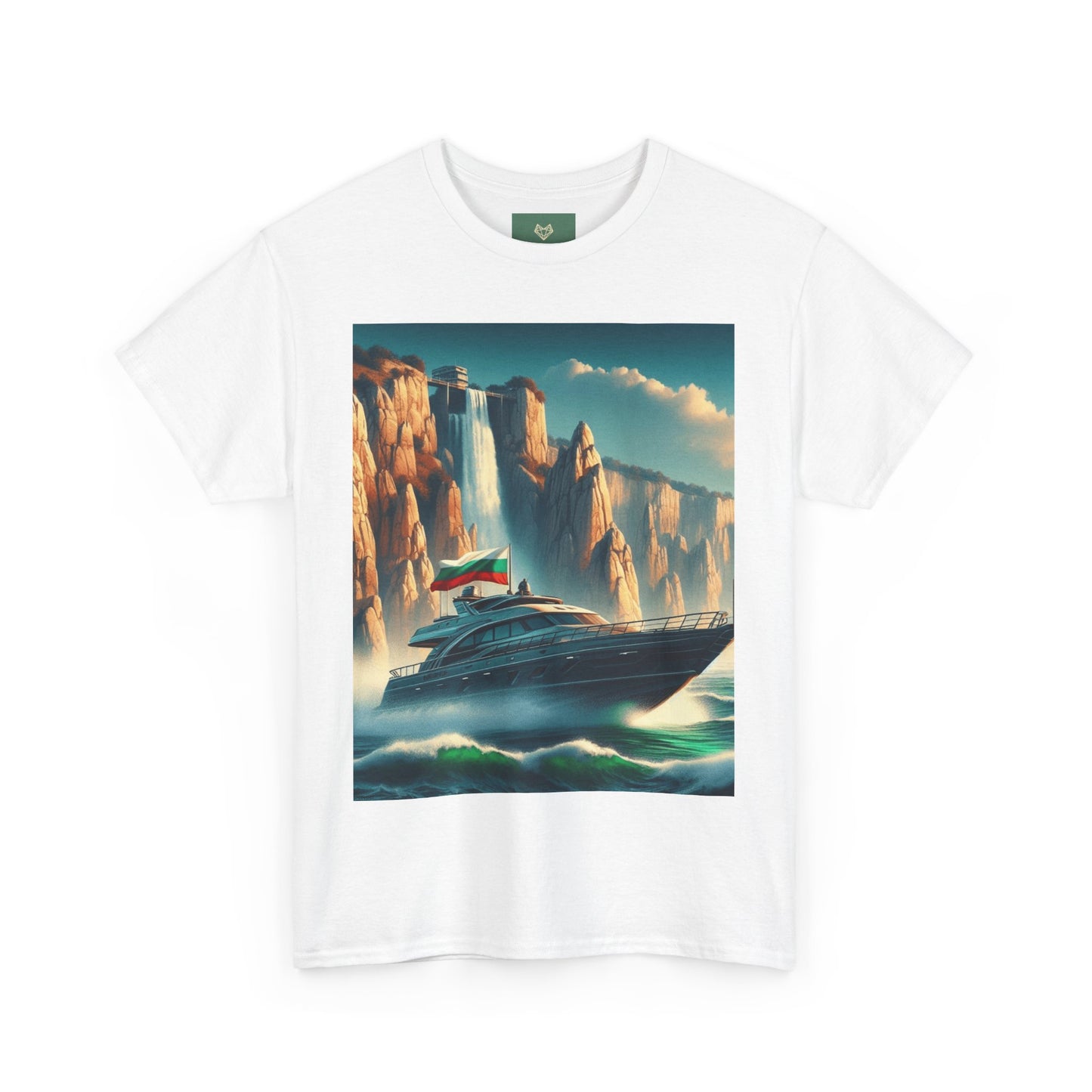 Ocean View Yacht Unisex Heavy Cotton Tee - Perfect for Nautical Lovers and Summer Adventures