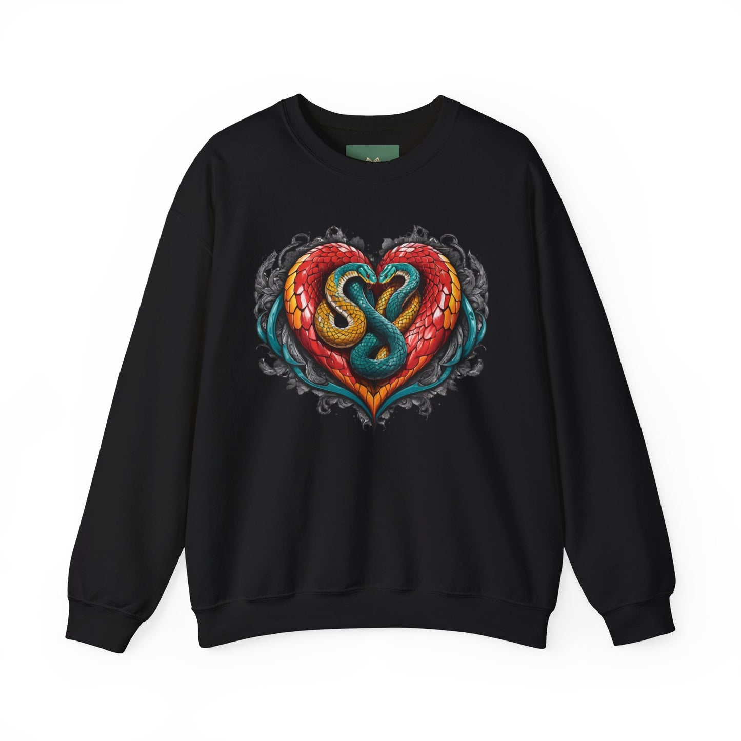 Colorful Serpent Heart Sweatshirt