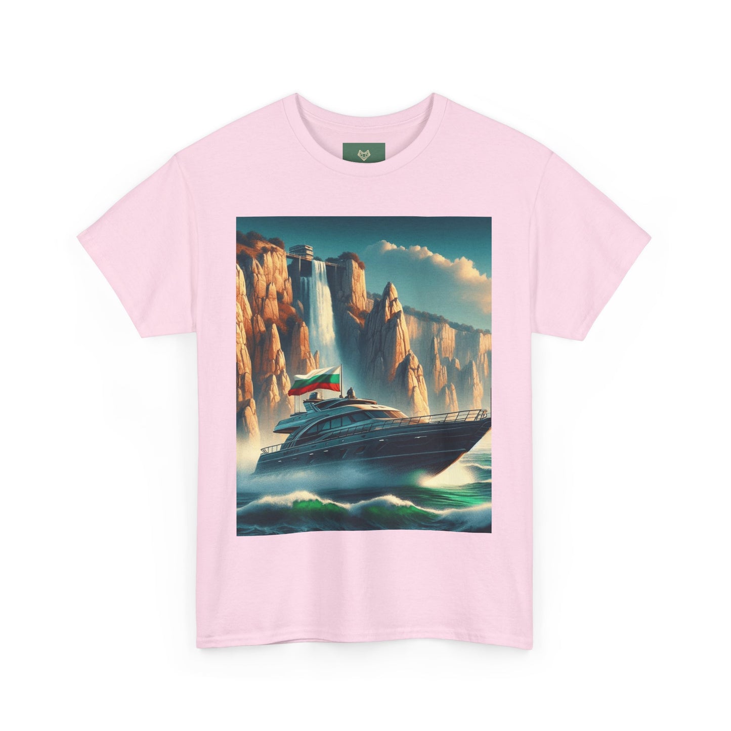 Ocean View Yacht Unisex Heavy Cotton Tee - Perfect for Nautical Lovers and Summer Adventures