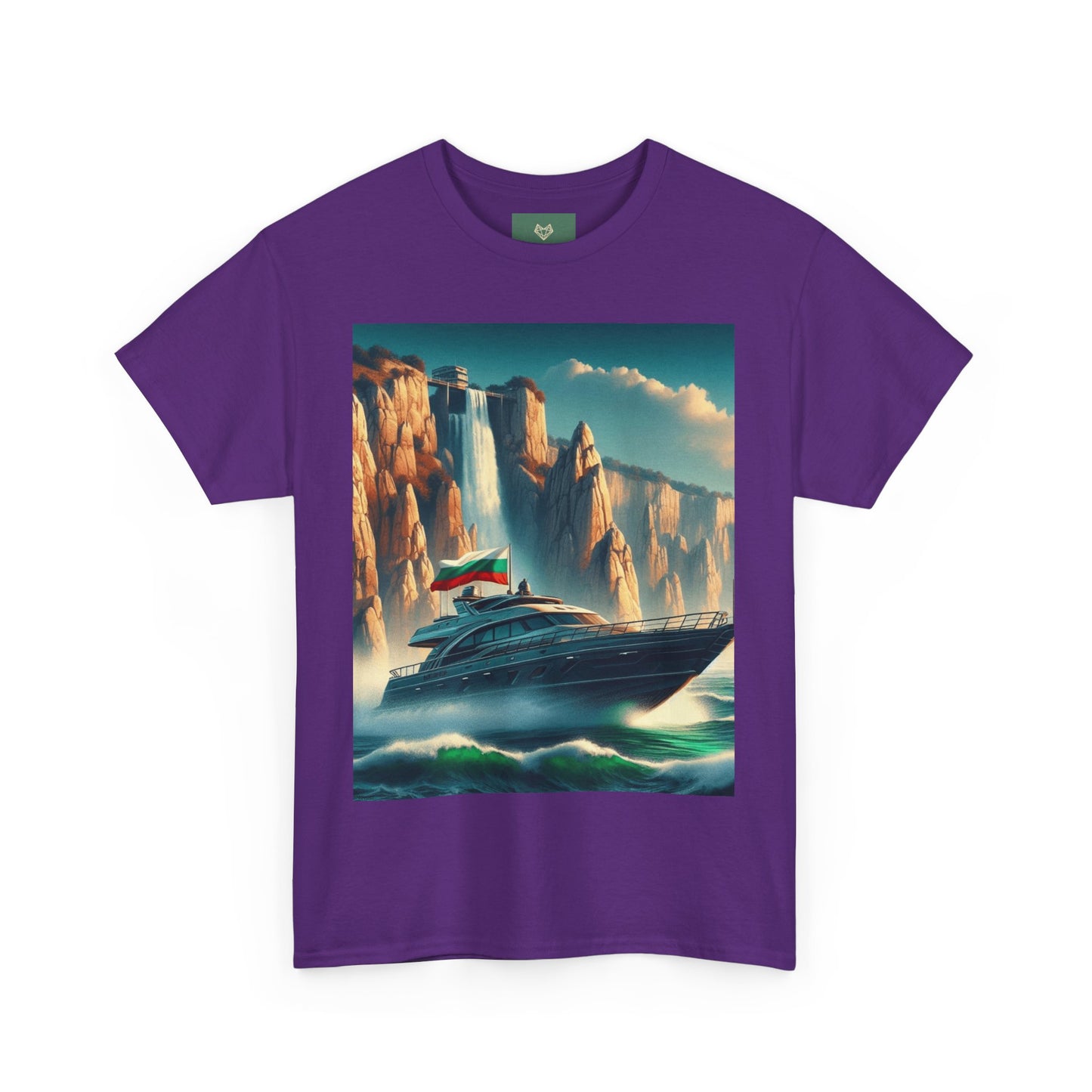 Ocean View Yacht Unisex Heavy Cotton Tee - Perfect for Nautical Lovers and Summer Adventures