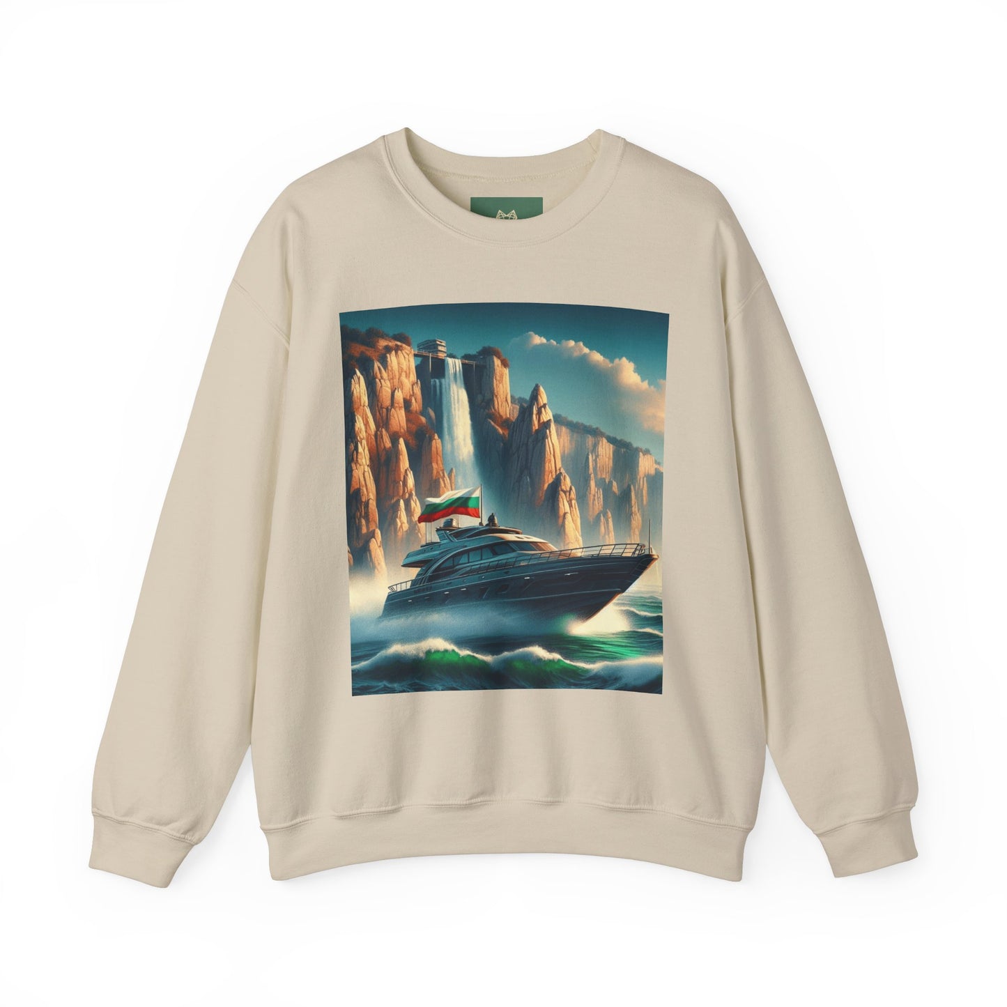 Nautical Adventure Crewneck Sweatshirt - Perfect for Travelers