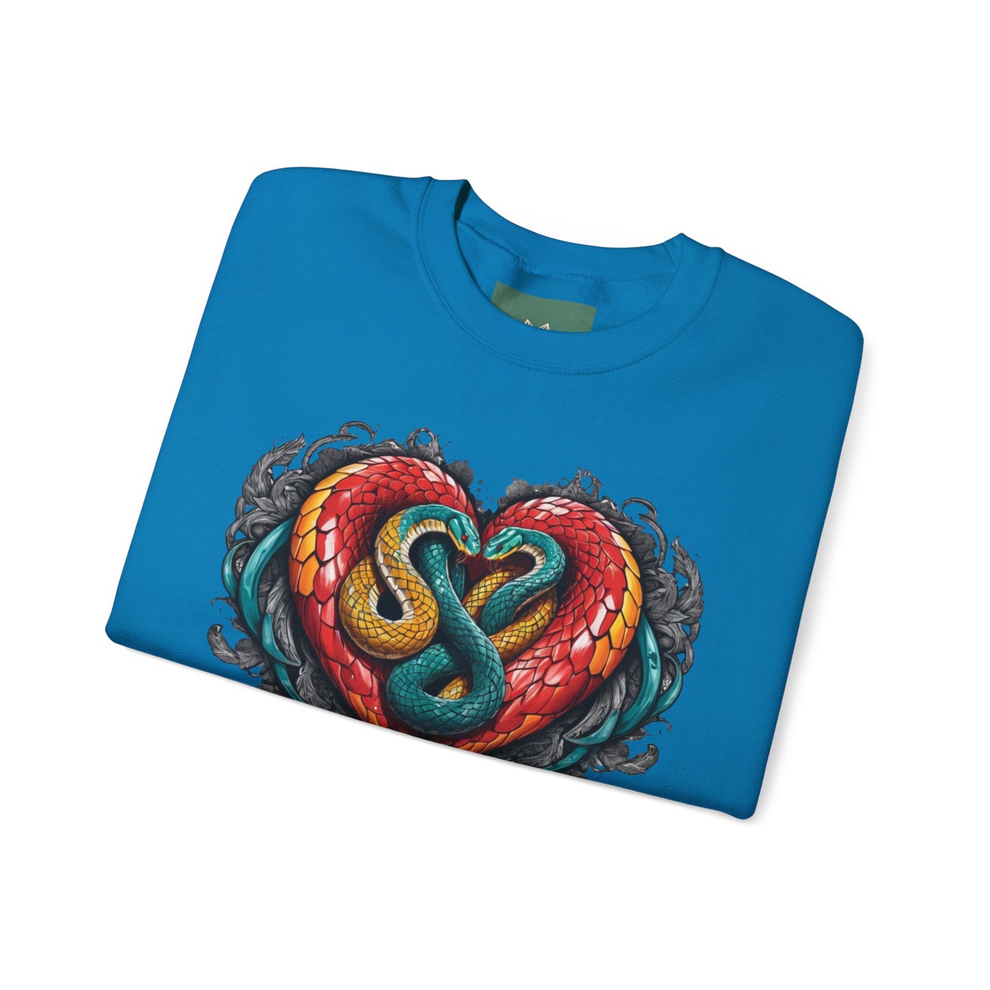 Colorful Serpent Heart Sweatshirt